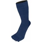 TOETOE Silk Mid-Calf Azul oscuro