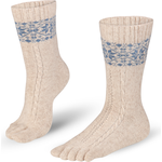 Knitido Merino & Cashmere Snowflakes Beis
