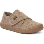 Froddo Pantuflas con tiras de velcro Beis