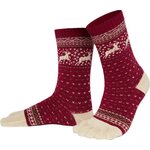 Knitido Hossa algodón & calcetines de lana Beis