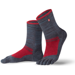 Knitido Outdoor Hiking Hasta la pantorrilla Gris / rojo