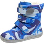 Beda Barefoot de niños botas de invierno Azul