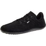 Beda Barefoot para adultos zapatos de cuero Just Black