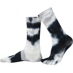 Knitido Trailer Garden Batik Non-Slip Blanco y negro