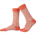 Knitido Trailer Garden Leopard Orange & Light green