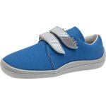 Beda Barefoot children's canvas plimsolls Blue Moon