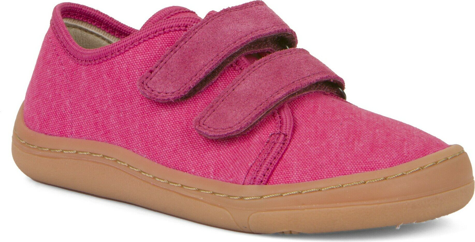 Froddo Barefoot 子供用 canvas sneakers フクシャ色
