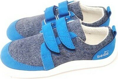 Beda Barefoot laste sneakers Denim