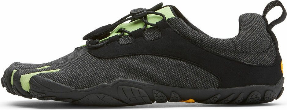 Vibram FiveFingers V-Run Retro för herrar Svart/grön/svart