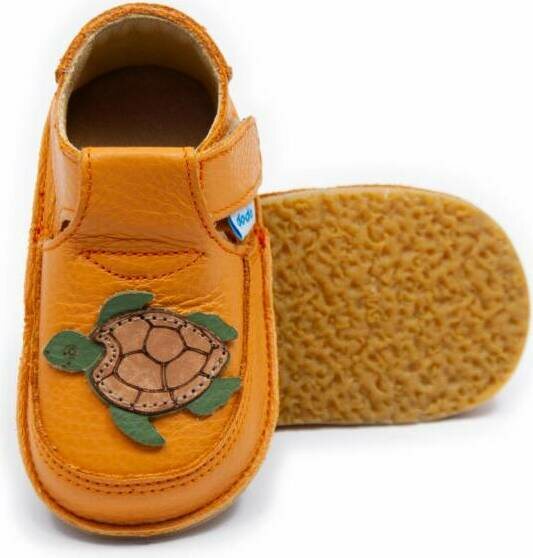 Dodo Shoes barn skor Turtle / Tangerine