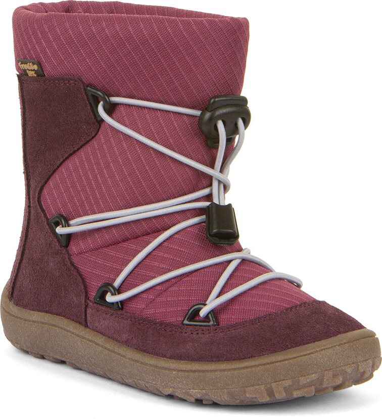 Froddo Barefoot Tex Track Wool Vinröd