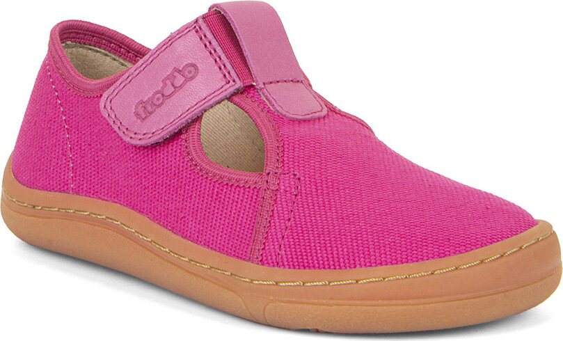Froddo Barefoot barn canvasskor Fuchsia