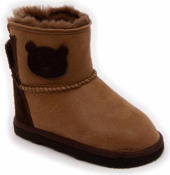 Dodo Shoes Merino Fur talvekummikud Little Karu/Caramel