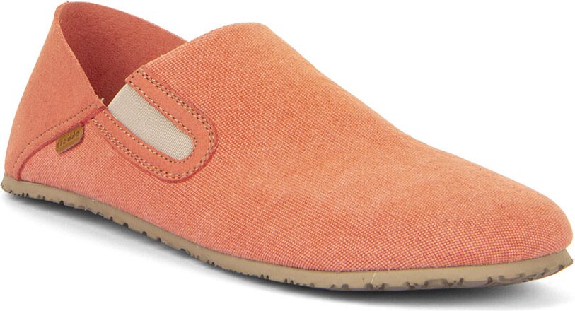Froddo Barefoot canvas inomhustofflor Ljus orange