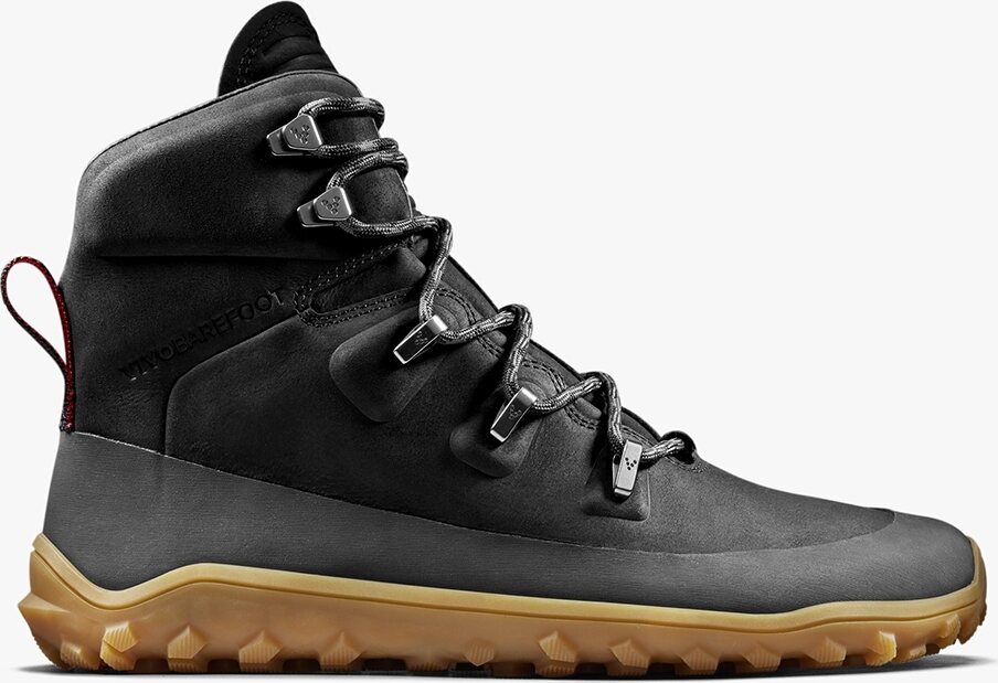 Vivobarefoot Tracker Leather AT för herrar Obsidian