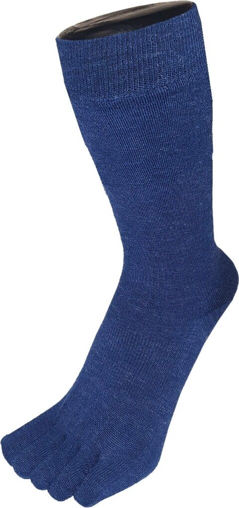 TOETOE Wool Mid-Calf Azzurro