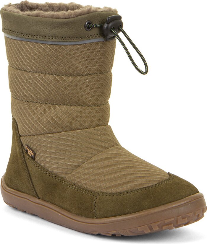 Froddo Barefoot UP TEX Snow Wool Oliv