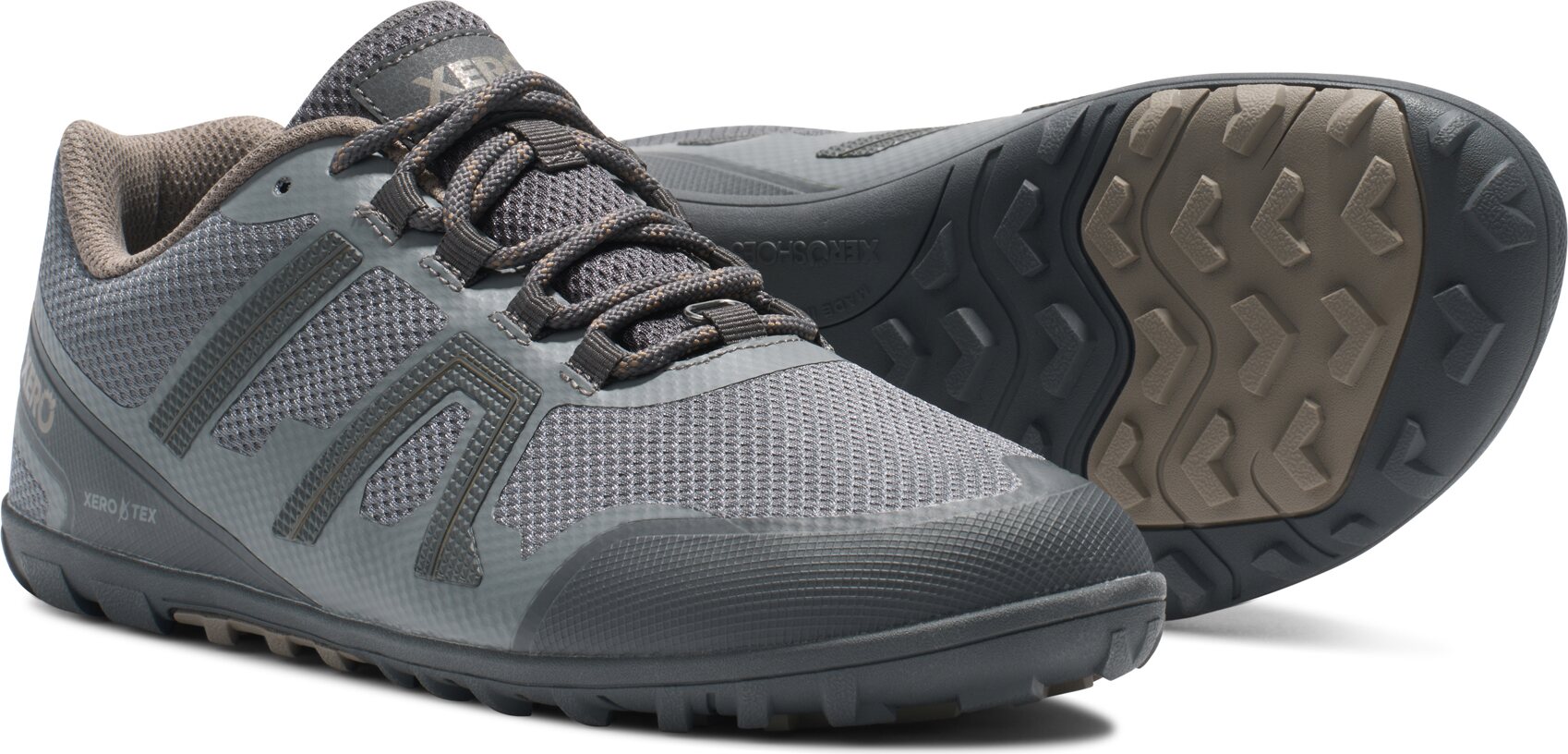 Xero Shoes Mesa Trail WP för herrar Steel Gray / Asphalt