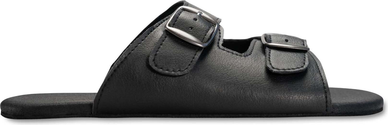Ahinsa Slip-on Sandals Svart
