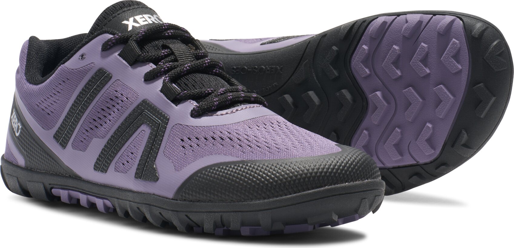 Xero Shoes Mesa Trail II för damer Sage Purple Silver