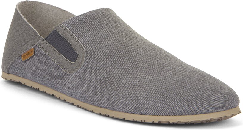 Froddo Barefoot canvas inomhustofflor Grå