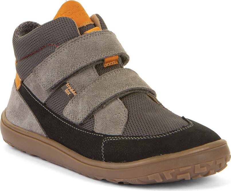 Froddo Barefoot UP TEX mezza stagione scarpe Grigio/arancione