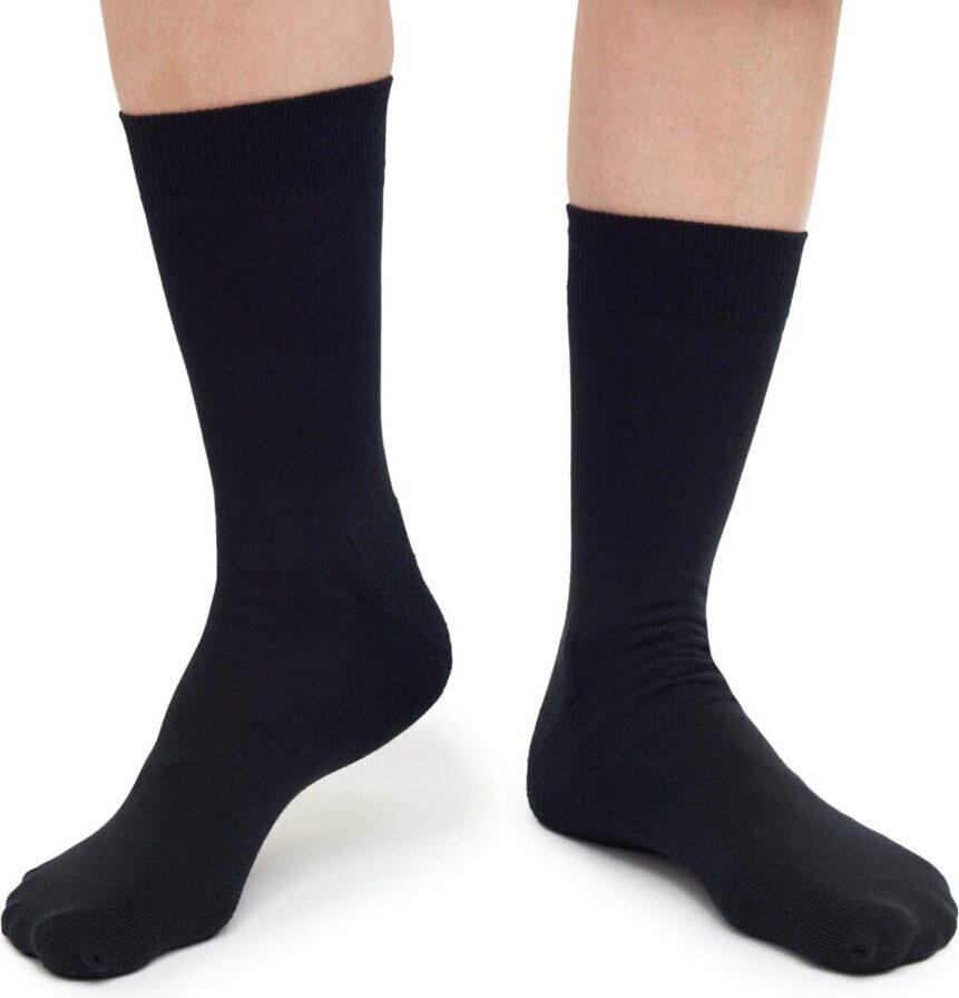 Plus12 Normalo Merino strumpor Svart
