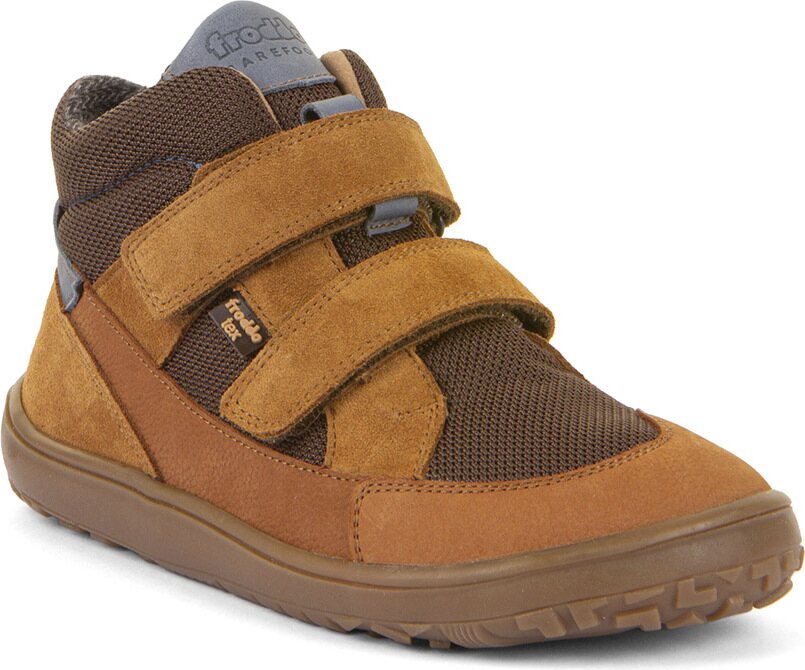 Froddo Barefoot UP TEX mezza stagione scarpe Cognac