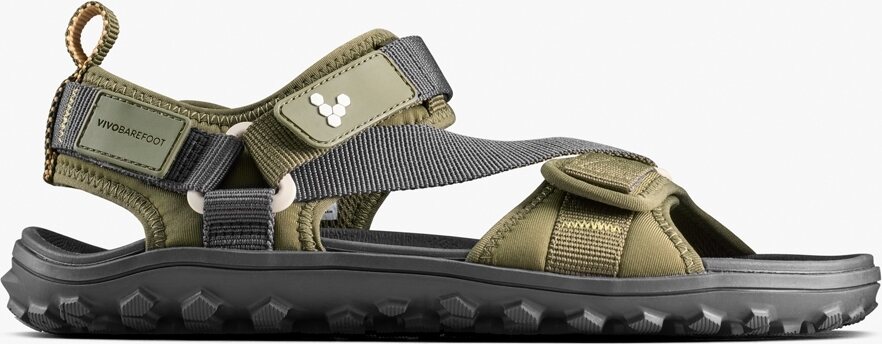 Vivobarefoot Tracker Ora Sandal för damer Dark Olive