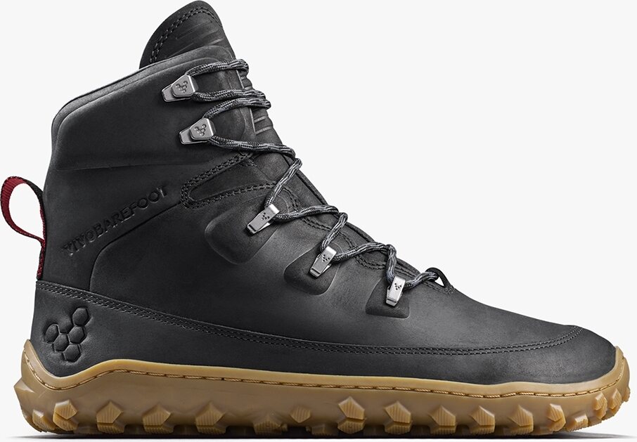 Vivobarefoot Tracker Leather AT II för herrar Obsidian