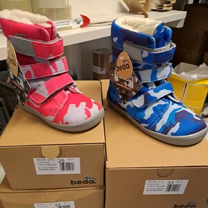 Beda Barefoot de niños botas de invierno