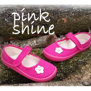 Beda Barefoot dětské canvas ballerina