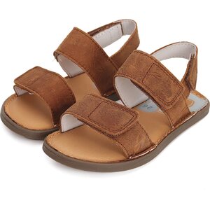 D.D.step koža sandále so zapínaním na suchý zips (LIMITED AVAILABILITY)